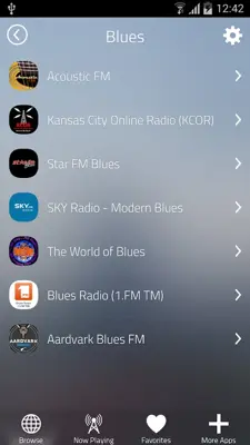 Popular Radio Stations android App screenshot 3